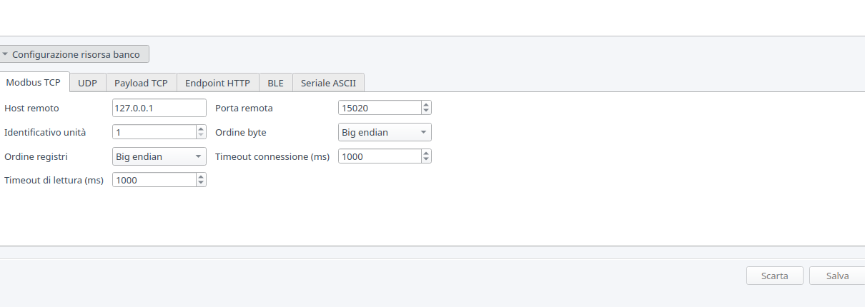 Configurazione delle risorse del prodotto