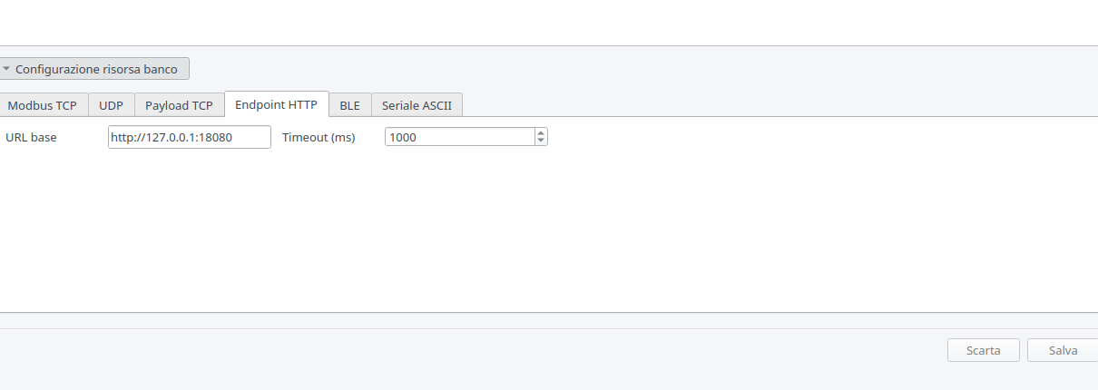 Parametri HTTP REST specifici del prodotto